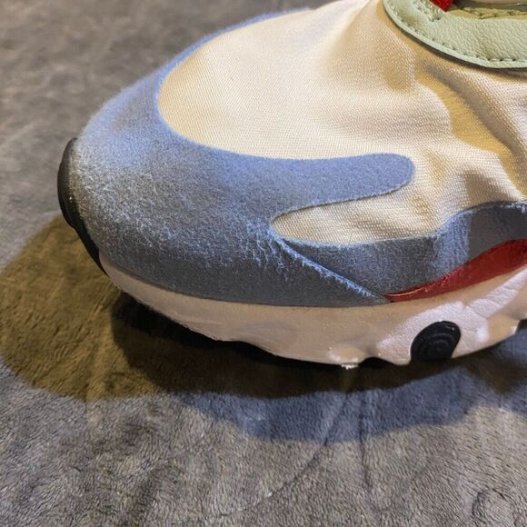 Nike Women's Air Max 270 React Bauhaus Primary Color Low Top Sneakers Size 11 - Picture 8 of 12